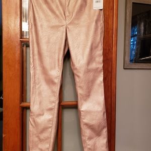 Free People rose gold pants
